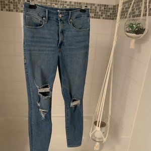 Good American - Good Legs Distressed - Blue